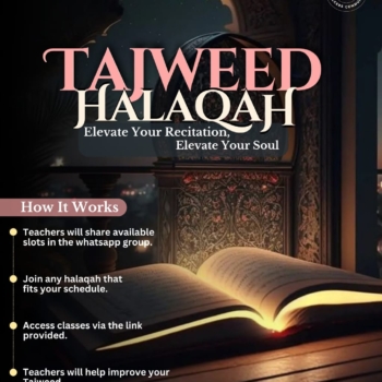 The Tajweed Halaqah