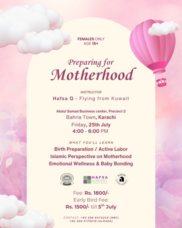 Preparing for Motherhood